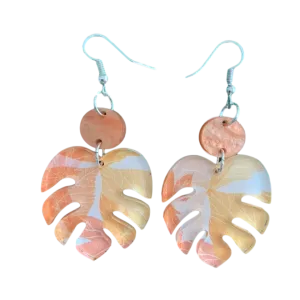 Autumn Leaves -  Drop earrings