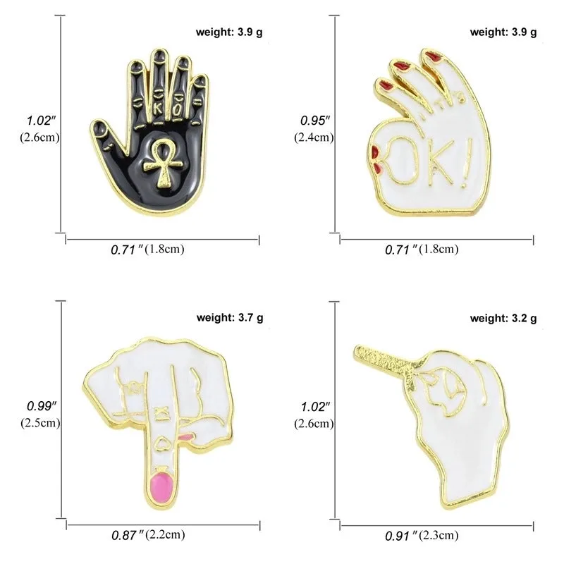 Cartoon Style Pin Animal Alloy Plating No Inlaid Unisex Brooches