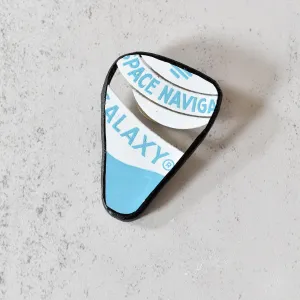 CLEARANCE Broken Galaxy Spaceman Brooch - Blue