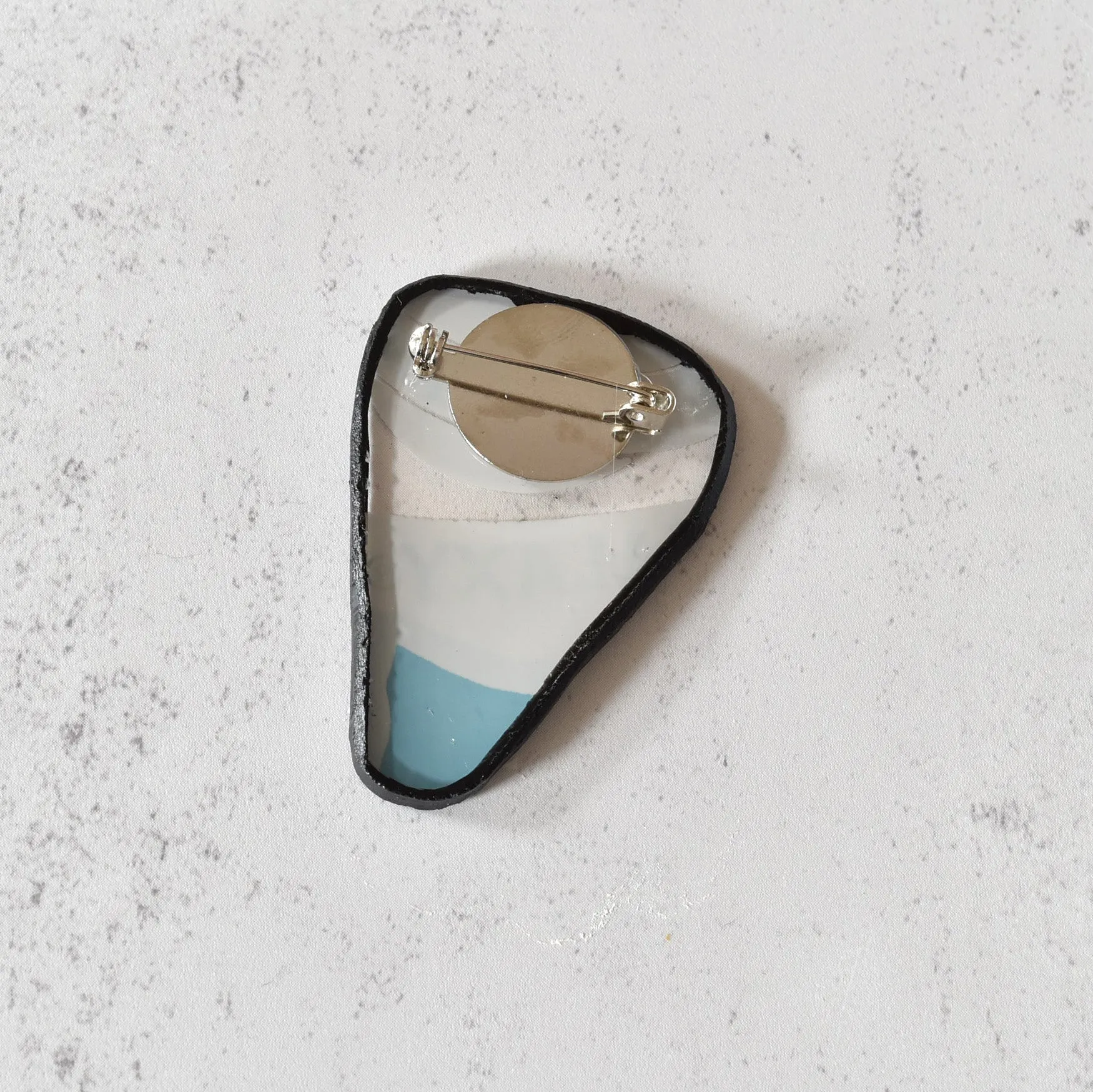 CLEARANCE Broken Galaxy Spaceman Brooch - Blue