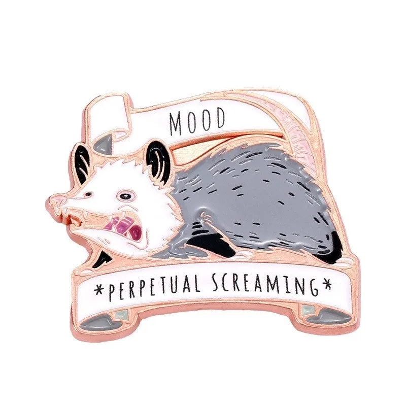 Cute IG Style Pin Animal Alloy Plating Unisex Brooches