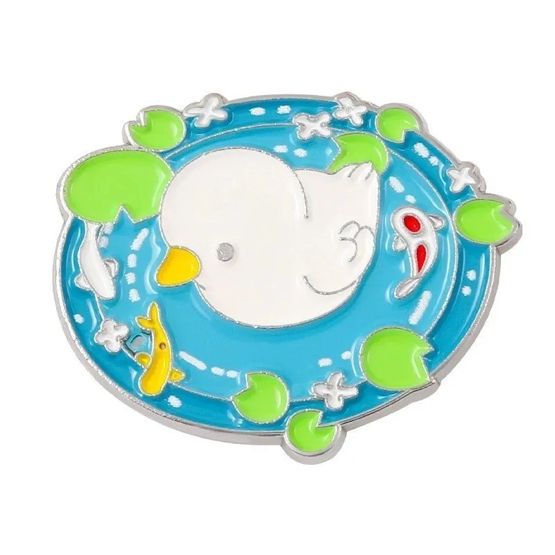 Cute IG Style Pin Animal Alloy Plating Unisex Brooches