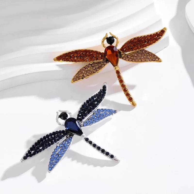Cute Luxurious Animal Plant Arrow Alloy Inlay Rhinestones Women's Brooches