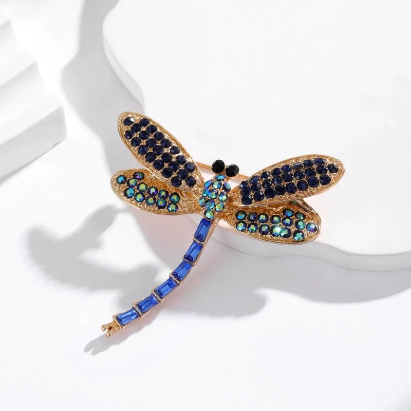 Cute Luxurious Animal Plant Arrow Alloy Inlay Rhinestones Women's Brooches