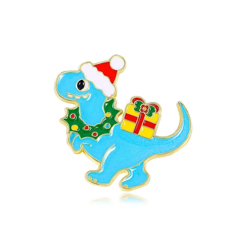 Cute Pin Animal Dinosaur Alloy Enamel Unisex Brooches