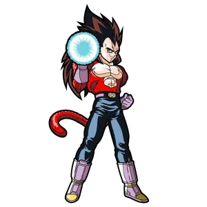 Dragon Ball GT Super Saiyan 4 Vegeta FiGPiN #659 Anime Enamel Pin