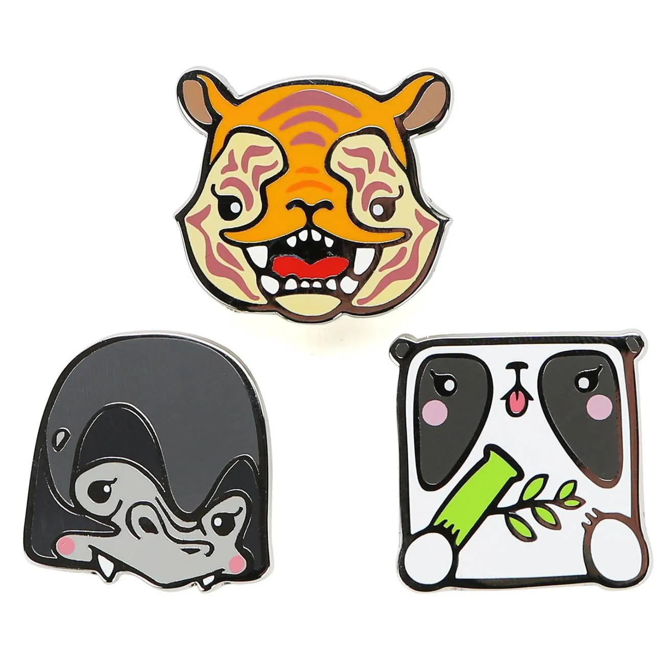 Enfu: Cute and Wild Pin Set
