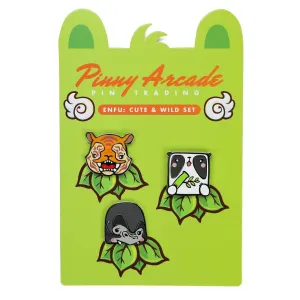 Enfu: Cute and Wild Pin Set
