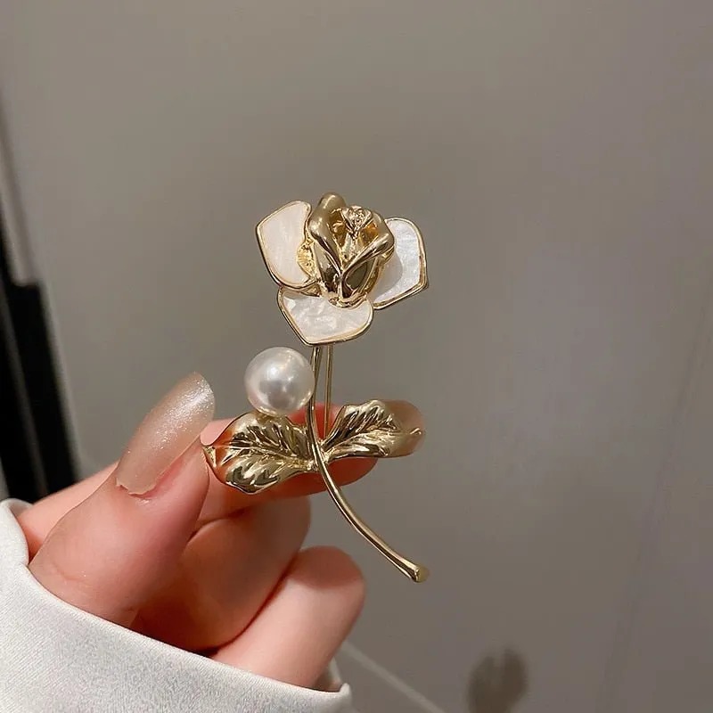 Floral Brooches
