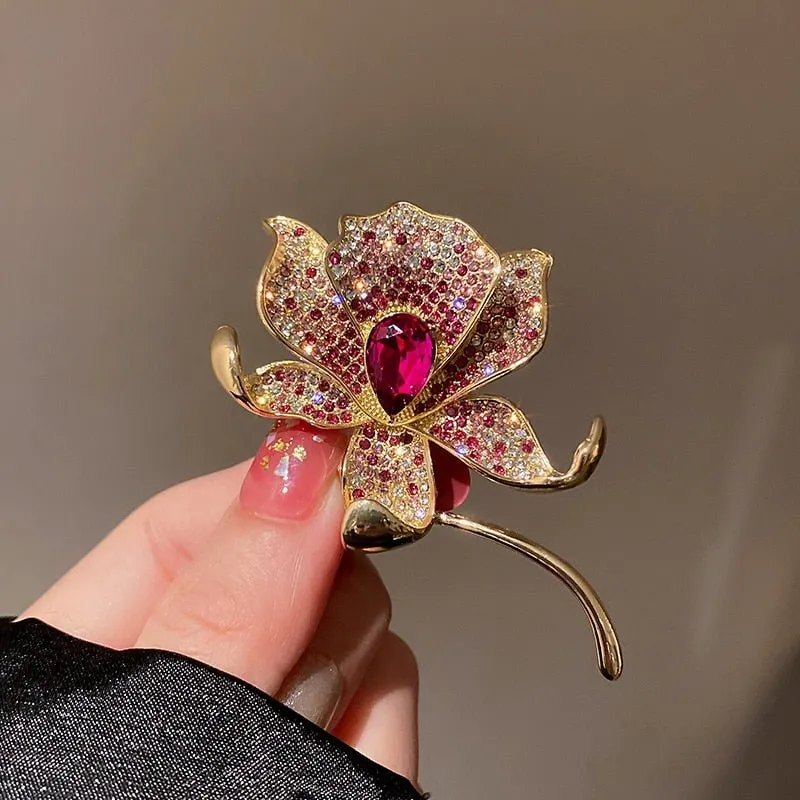 Floral Brooches