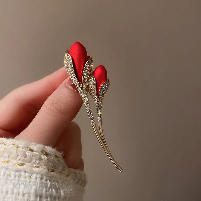 Floral Brooches