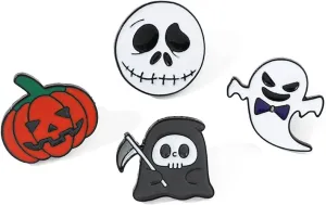 Halloween Enamel Pins Cute Enamel Pins Brooches Set Skull Ghost Funny Aesthetic Backpack Lapel Badge Pins back Buttons Accessories