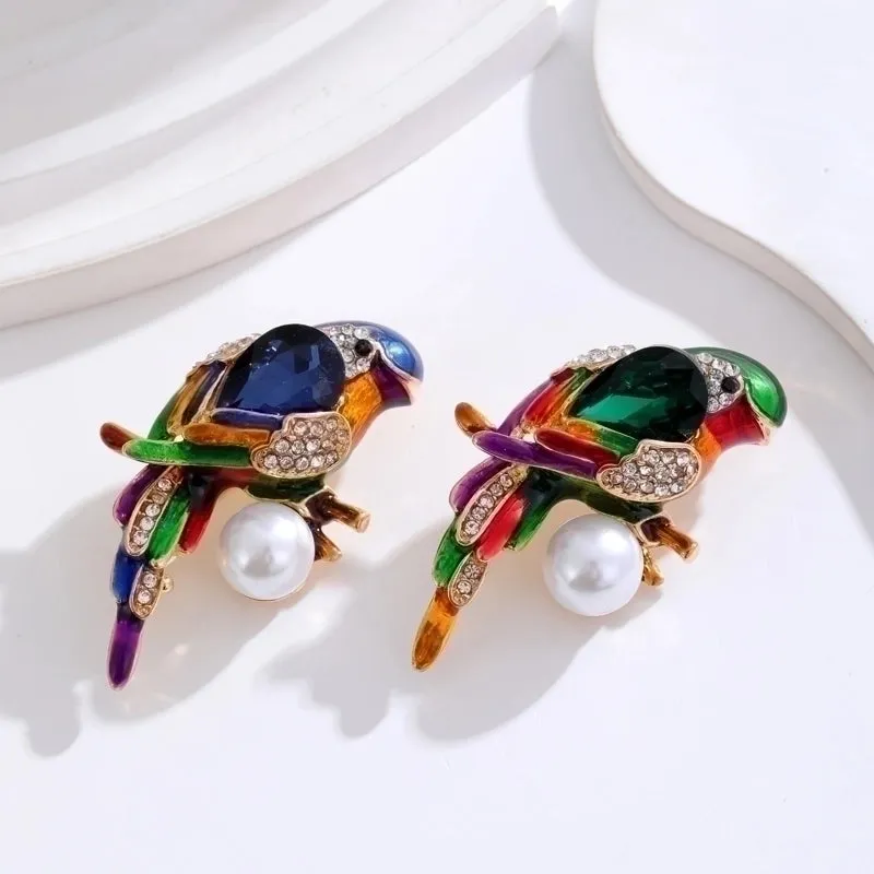 IG Style Animal Alloy Inlay Rhinestones Unisex Brooches