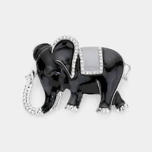 iLLASPARKZ Enamel Elephant Pin Brooch