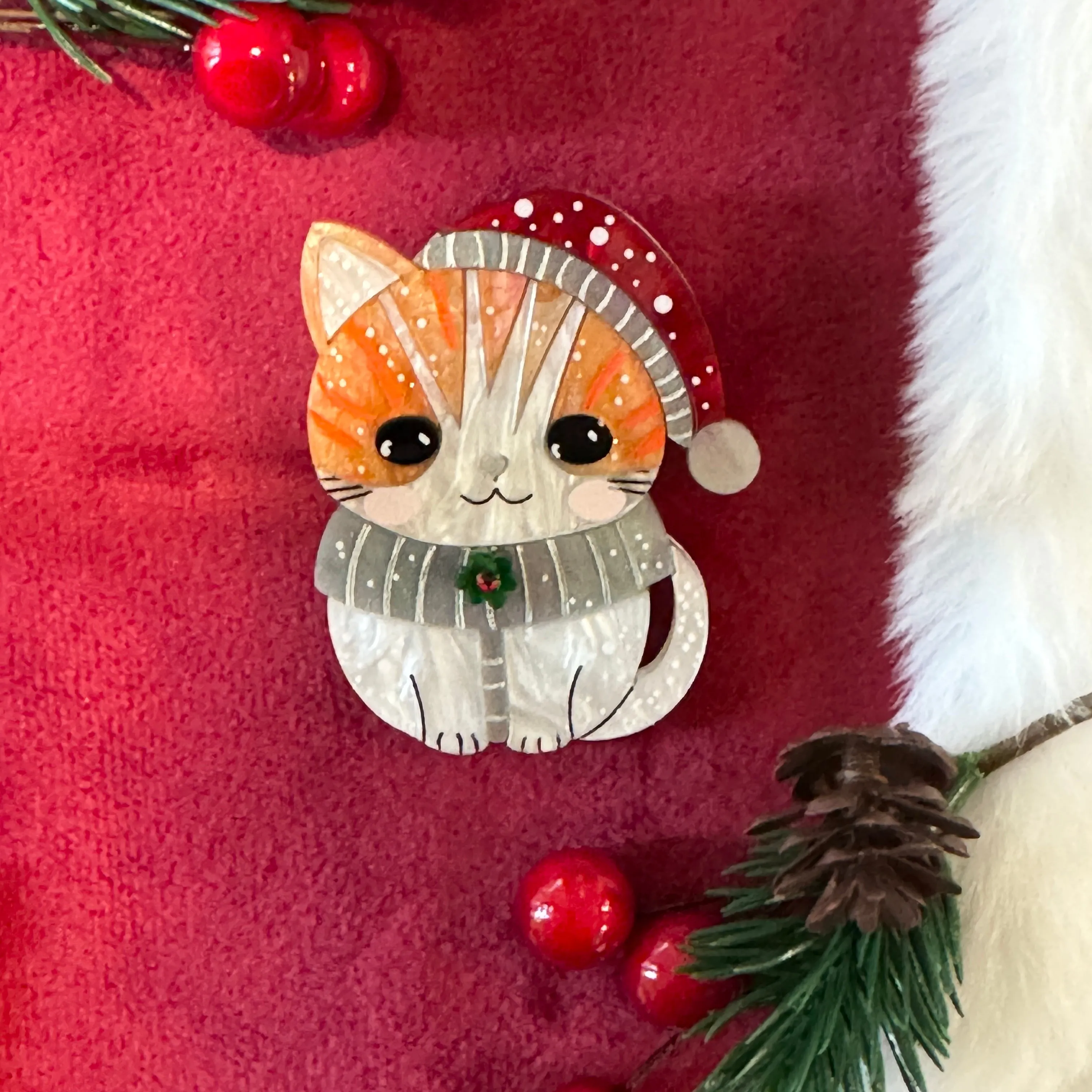 Jingle Paws - brooch