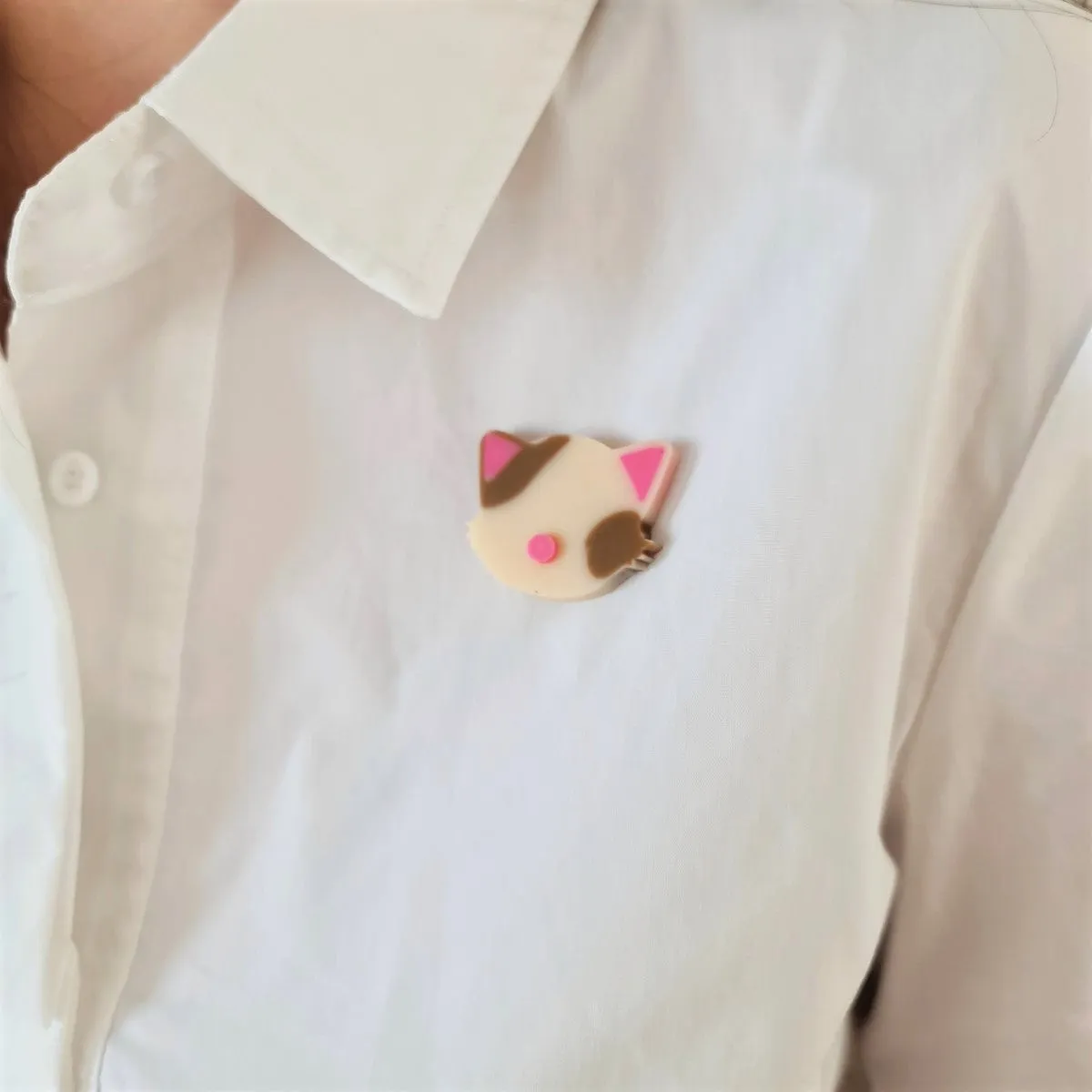 Milo Cat Brooch