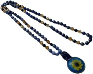 Natural Sodalite, Citrine. Onyx 6mm 108 Mala Beads, Spiritual, Meditation Beads, Reiki, Japa Mala, Buddhist Prayer Beads, Yoga Bracelet, healing beads LKMALA-RRGU-2015