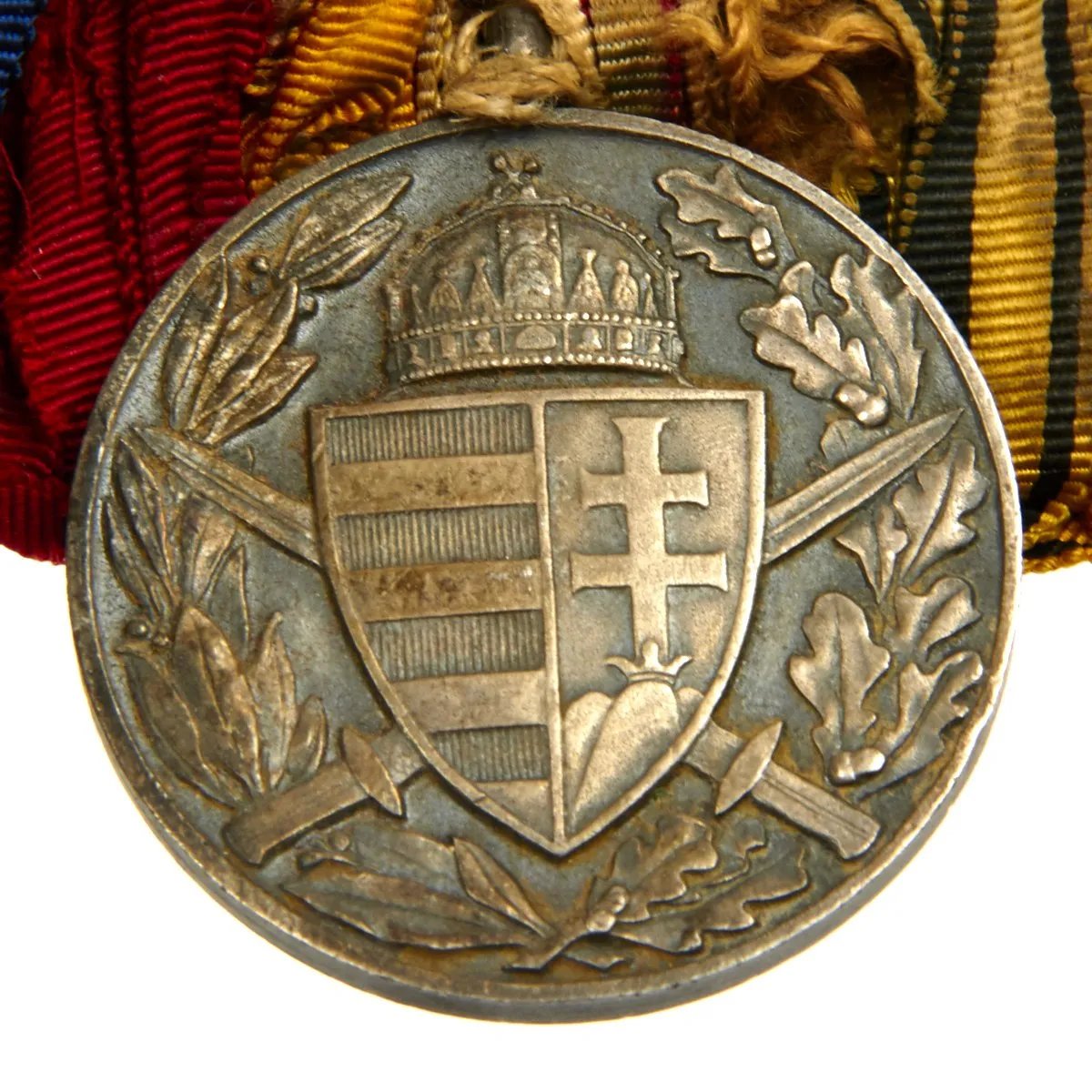 Original German WWI WWII High Ranking Officer Medal Bar - 13 Medals