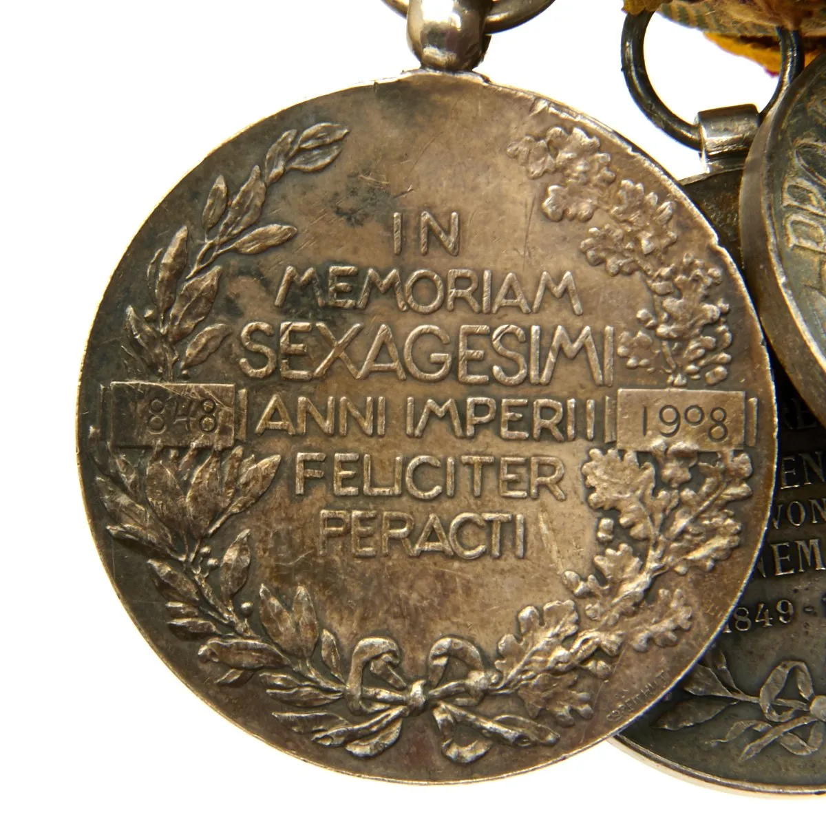 Original German WWI WWII High Ranking Officer Medal Bar - 13 Medals