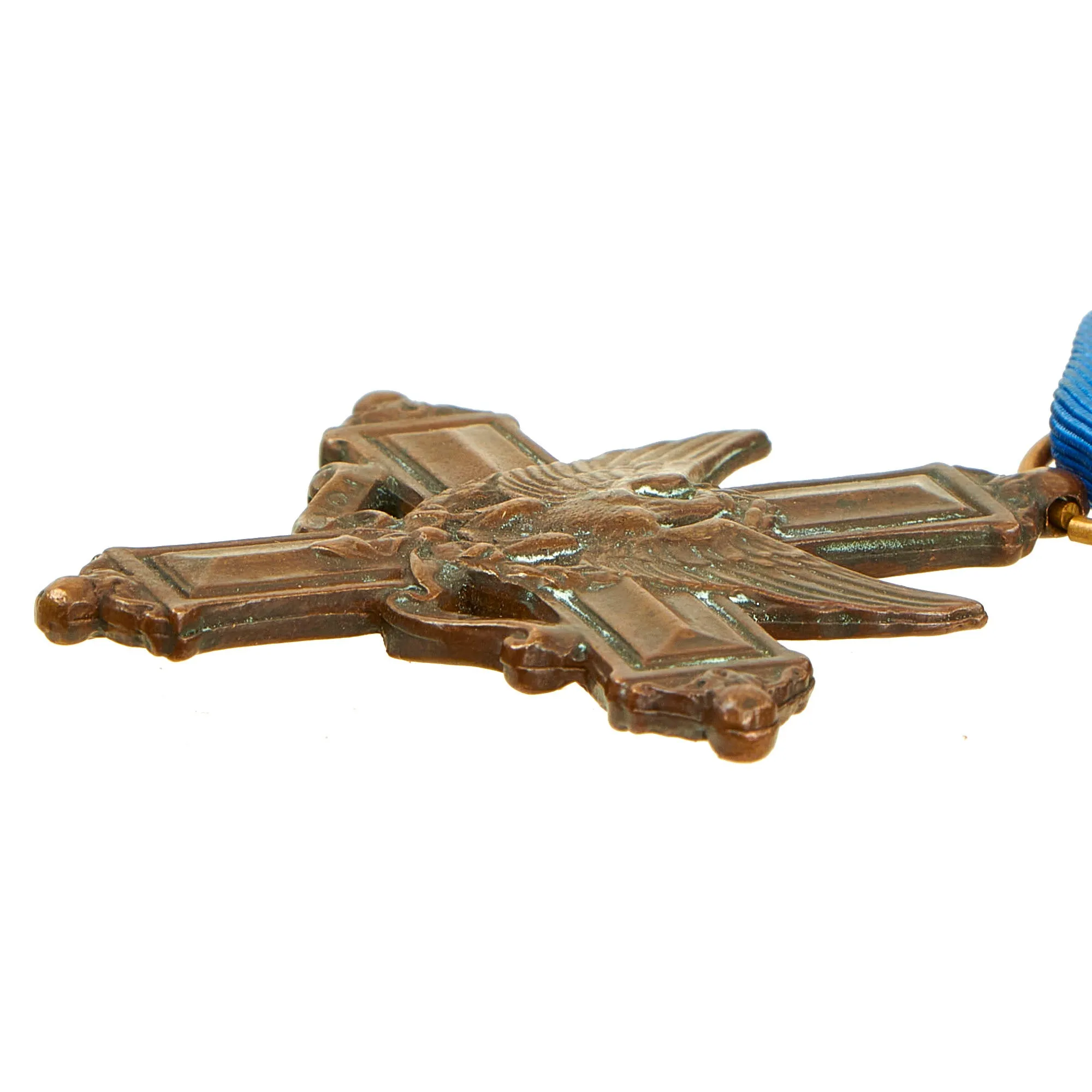 Original U.S. Post WWII Era Unmarked Distinguished Service Cross Medal With Crimp Brooch