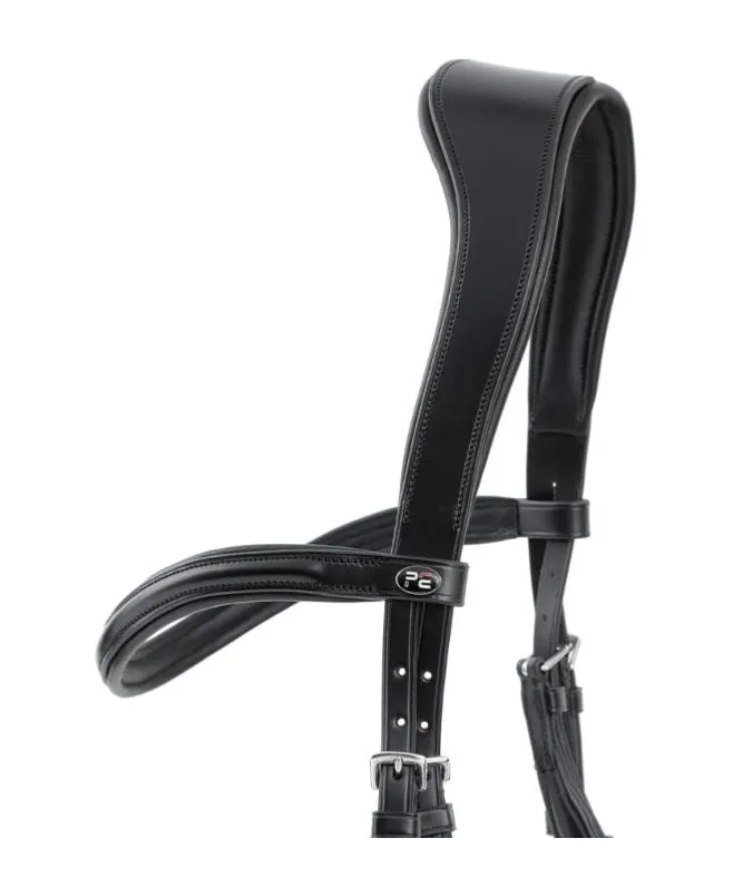PE Savuto Anatomical Bridle with Crank Noseband & Flash