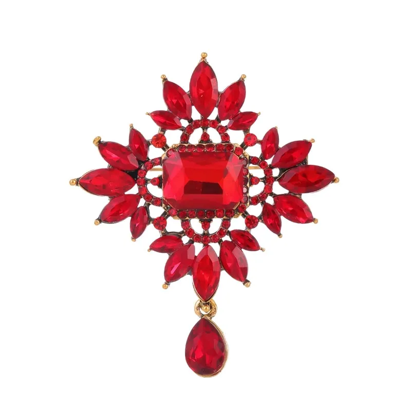 Sexy Streetwear Animal Flower Grape Alloy Inlay Zircon Unisex Brooches